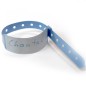 Preview: beschriftbares Patientenarmband blau