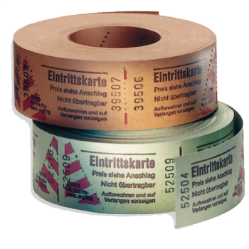 Eintrittskarten Abriss