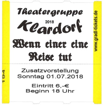 Preview: 2-teilige Wertmarke gelb