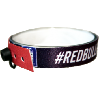 Stoffband mit Drückverschluss