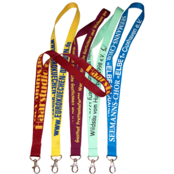 Preview: Werbegeschenk Lanyard mit 15mm Druck