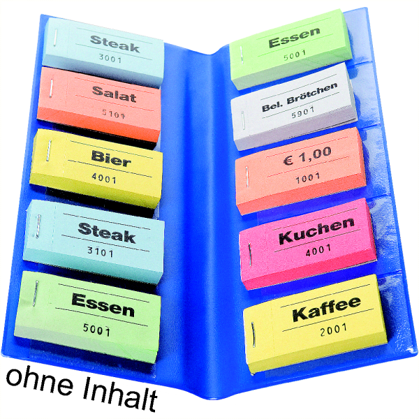Einsteckmappe Blockgutscheine