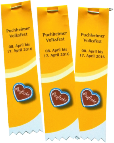 Festabzeichen im Digitaldruck